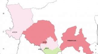 四平市行政区划地图：四平市共辖2个区、2个县，代管1个县级市分别是哪些？