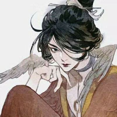 动漫女强人头像图片