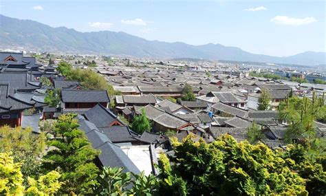 丽江古城体现了中国古代城市建设的成就