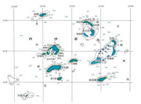 西沙群岛位置和图片,西沙群岛名片图片,西沙群岛位置_大山谷图库