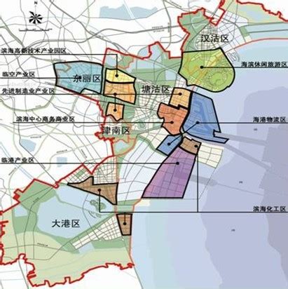 天津滨海新区规划：产业功能区 将规划建设7大部分_房产资讯-天津房天下