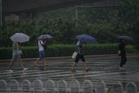 北京现721以来的最强降雨 雨后最美晚霞 -北京 -中国天气网
