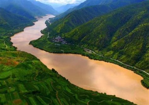 黄河流域与长江流域水系分布图 - 洛阳周边 - 洛阳都市圈