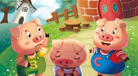 儿歌点点-动画故事 三只小猪盖房子:三只小猪智斗大灰狼