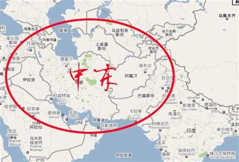 中东地图PNG图片素材下载_中东PNG_熊猫办公