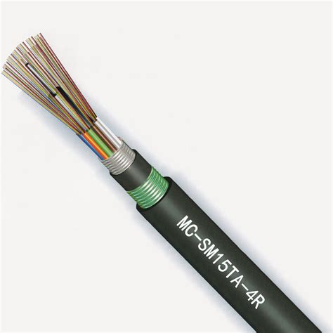 布线光缆|GYTA室外单模层绞式光缆4芯（4-144芯）|MC-SM15TA-4R|9/125，OD 8.8MM-3.7MM|日线综合布线官网
