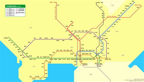 深圳未来20条地铁线路曝光（最新线路图+站点） - 深圳本地宝