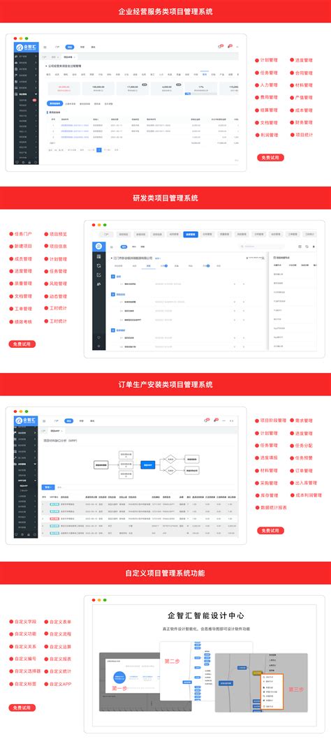 企智汇项目管理软件-企智汇项目管理软件项目协同-免费试用、评价-鲸选型