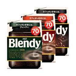 【自营】日本AGF咖啡Blendy美式黑咖啡速溶咖啡无蔗糖冻干咖啡粉_虎窝淘