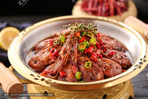 干锅鸭头,中国菜系,食品餐饮,摄影素材,汇图网www.huitu.com
