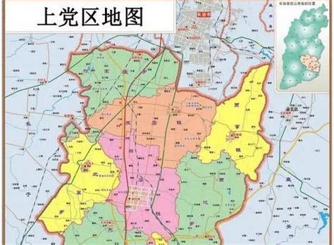 长治县地图 - 中国地图全图 - 地理教师网