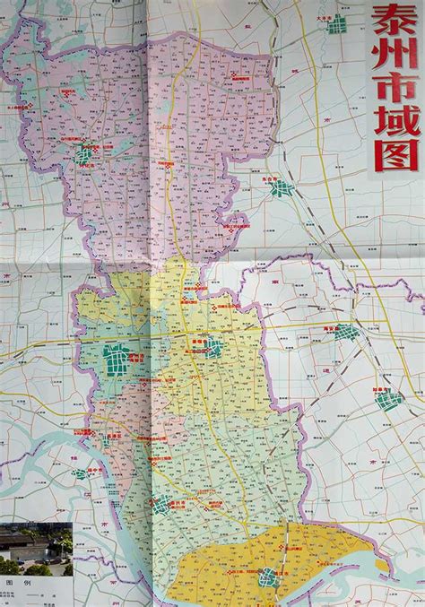 泰州市地图 - 卫星地图、实景全图 - 八九网