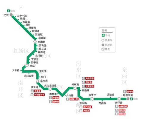 天津地铁5号线明天起开通试运营 开通车站26座最小行车间隔6分钟_丹河北道_时间_票价