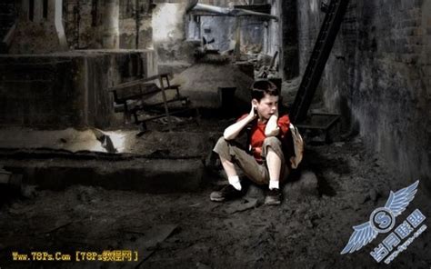 Photoshop合成教程:废墟中的小男孩 - 岁月联盟 www.Syue.com