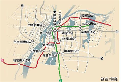 南昌地铁3、4号线规划微调[图]--江南都市报