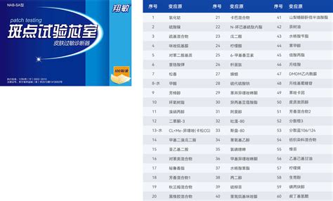中国60种常见过敏原系列-过敏系列医疗器械，斑点试验芯室，南京艾罗高生物工程有限公司