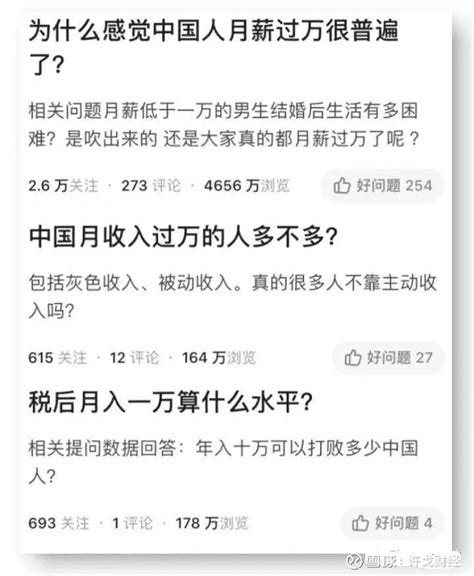 6亿人月入1000，中国人到底有多少钱？-乐居财经