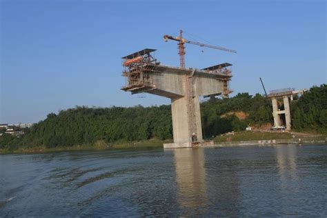 快看，李渡嘉陵江大桥最新建设进度来了 - 川观新闻