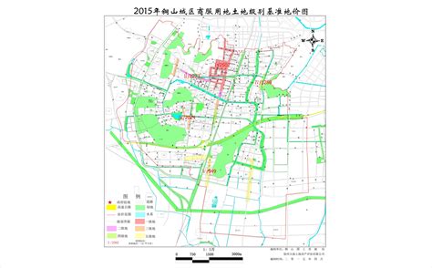 2015年铜山城区商服用地土地级别基准地价图_信息公开_铜山区自然资源和规划局
