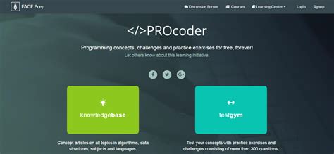 Introducing PROcoder - Your Very Own Learning Center | Articles - FACE Prep