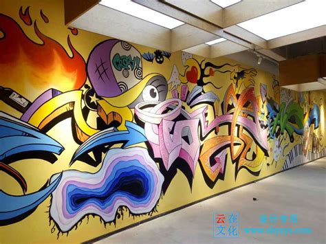 手绘文化墙/墙体彩绘_上海广告设计制作公司