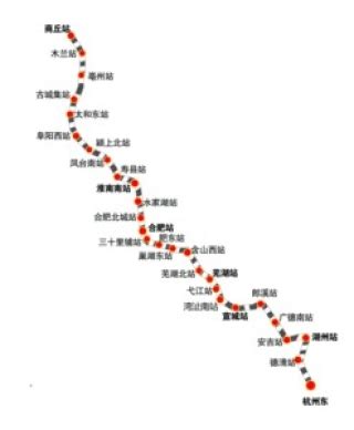 杭黄高铁途径哪些站_杭黄高铁最新线路图