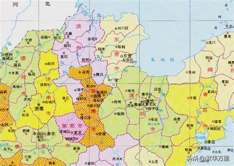 山东省东营市旅游地图 - 东营市地图 - 地理教师网
