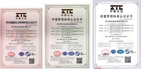 喜讯丨热烈祝贺哨兵科技（西南实验室）通过ISO三体系认证！-四川哨兵信息科技有限公司