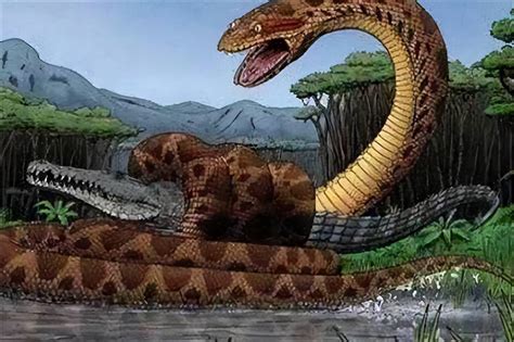 蟒蛇化石,上最大的蟒蛇,风翼龙化石_大山谷图库