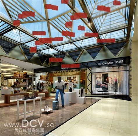 陕西最独特购物商场设计-府谷金三角购物中心（榆林府谷）_美国室内设计中文网