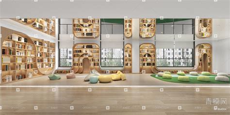 图书阅览室|三维|建筑/空间|sunnychin - 原创作品 - 站酷 (ZCOOL)