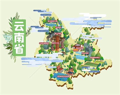 景点地图图片