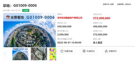 土拍快讯：8月4日深圳集中供地，上午华润94.28亿拿下3宗地块！