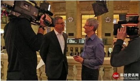库克接任苹果CEO后首次接受电视采访_人物-中关村在线