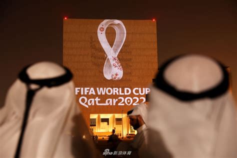 2022年卡塔尔世界杯会徽公布：足球连接世界_新浪图片