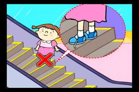 幼儿安全教育 第4集.乘坐自动扶梯