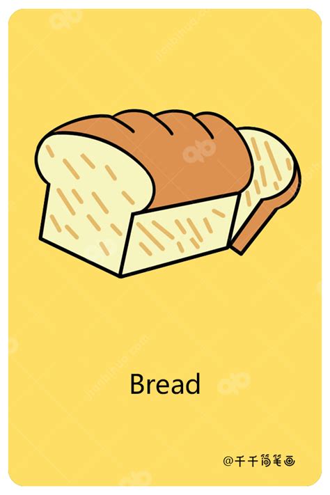 面包的英语怎么读,单词_大山谷图库