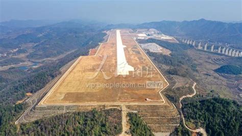 湖南花垣：湘西边城机场建设稳步推进-人民图片网