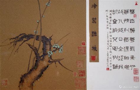 吾家池头洗砚树王冕,梅花,_大山谷图库