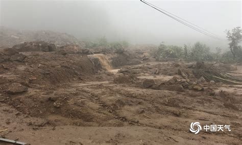 云南华坪县遭遇强降雨 多地现洪涝和泥石流灾害-图片频道