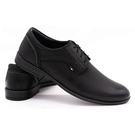 Pantofi eleganti pentru barbati, Olivier, 305GT, Piele naturala, Negru ...