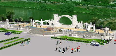 哈尔滨太阳岛风景区主入口-哈尔滨赛格印象文化设计有限公司