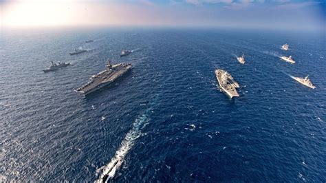 北约集结五个航母打击群在欧洲海域同时军演。整个11月于大西洋和地中海举行大规模联合演习。 - 知乎