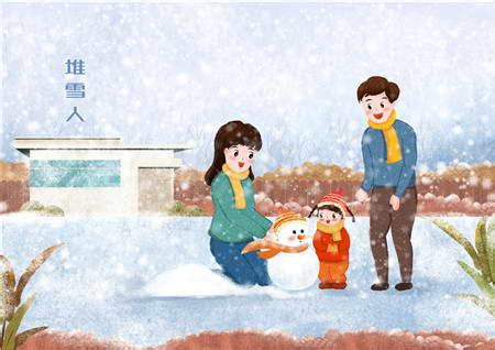 冬天出生的5岁小朋友，终于和雪人打上了照面_凤凰网视频_凤凰网