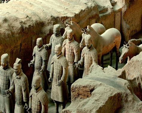 秦始皇陵陵西发现大型墓葬 出土珍贵金骆驼