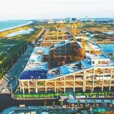 进度已达97% 海口海甸岛华彩•海口湾广场项目即将完工-新闻中心-南海网