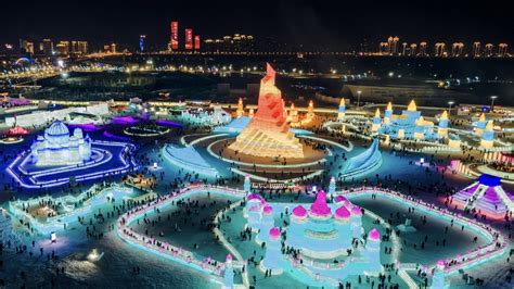 第39届中国·哈尔滨国际冰雪节在哈尔滨冰雪大世界开幕-黑龙江省人民政府网