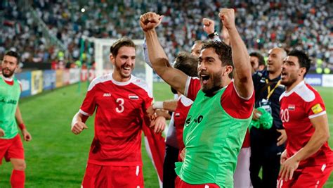 叙利亚“惊险”晋级世界杯附加赛 民众欢呼庆祝-新闻中心-中国宁波网