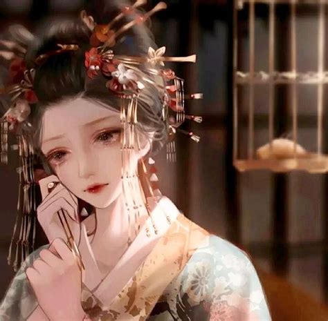 诗念古风头像女生动漫