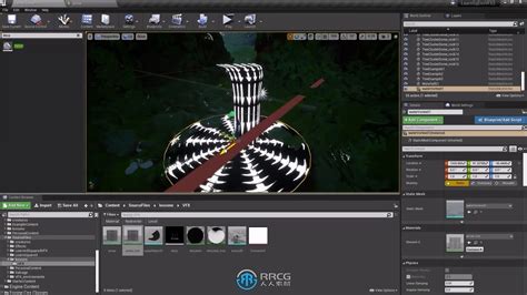 UE5虚幻引擎自然VFX视觉效果大师级制作视频教程 - 游戏开发教程 - 人人CG 人人素材 RRCG